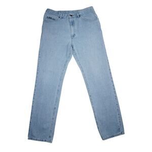 Lee Men’s Light Wash Straight Leg Jeans Classic Fit Size 32x32